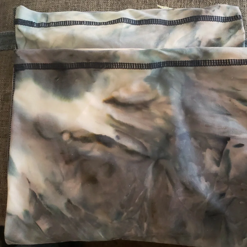 Saitag Blue Tie Dye Sun Dust Protection Neck Gaiter